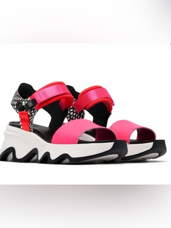 Sorel Shoes - Sorel Kinetic Impact Y-Strap High Sandal - size 7.5 / 38.5 💕Perfect Condition